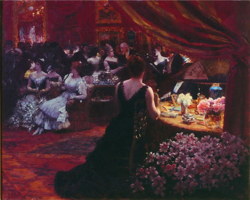 Der Salon der Prinzessin Mathilde Bonaparte - Giuseppe De Nittis