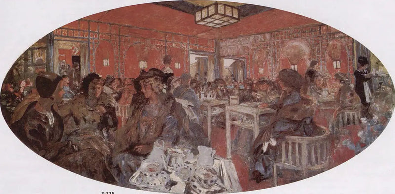Das Teestube des Großen Teddy - Édouard Vuillard
