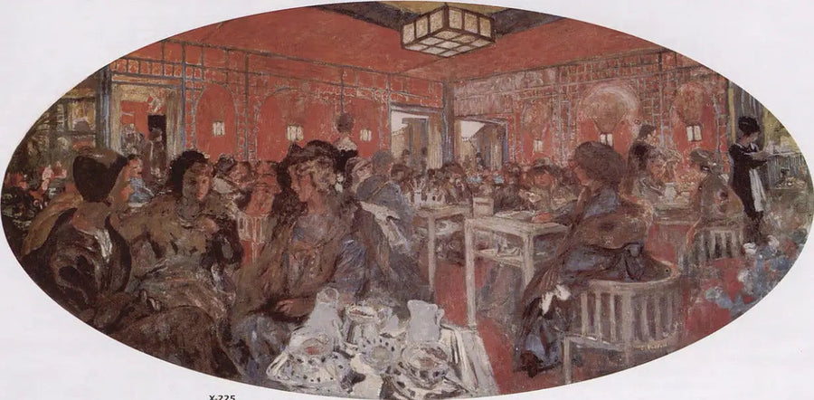 Das Teestube des Großen Teddy - Édouard Vuillard