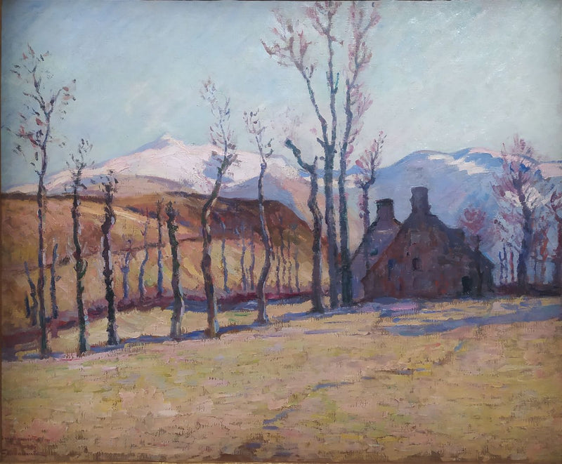 Der verschneite Sancy, gesehen von Saint-Sauves, 14. Februar 1896 - Armand Guillaumin