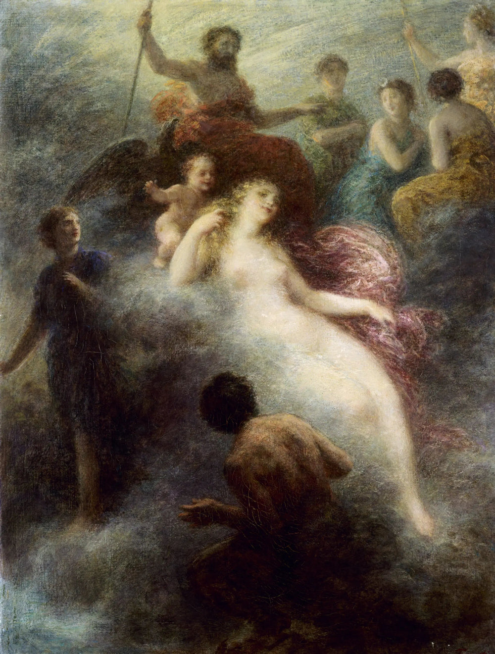 Le Satyre - Henri Fantin-Latour image 1 copie de tableau peinte à la main