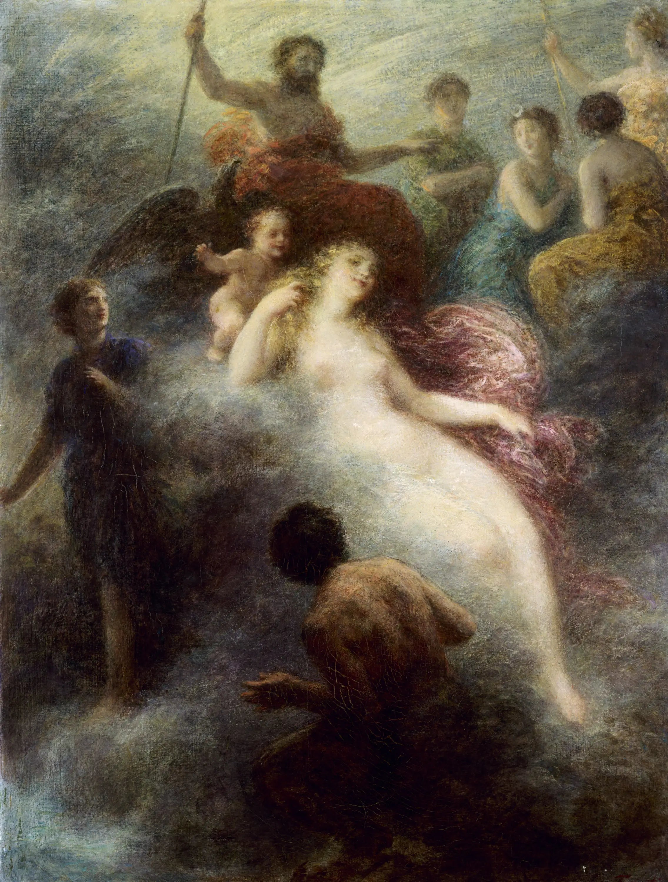 Le Satyre - Henri Fantin-Latour image 1 copie de tableau peinte à la main