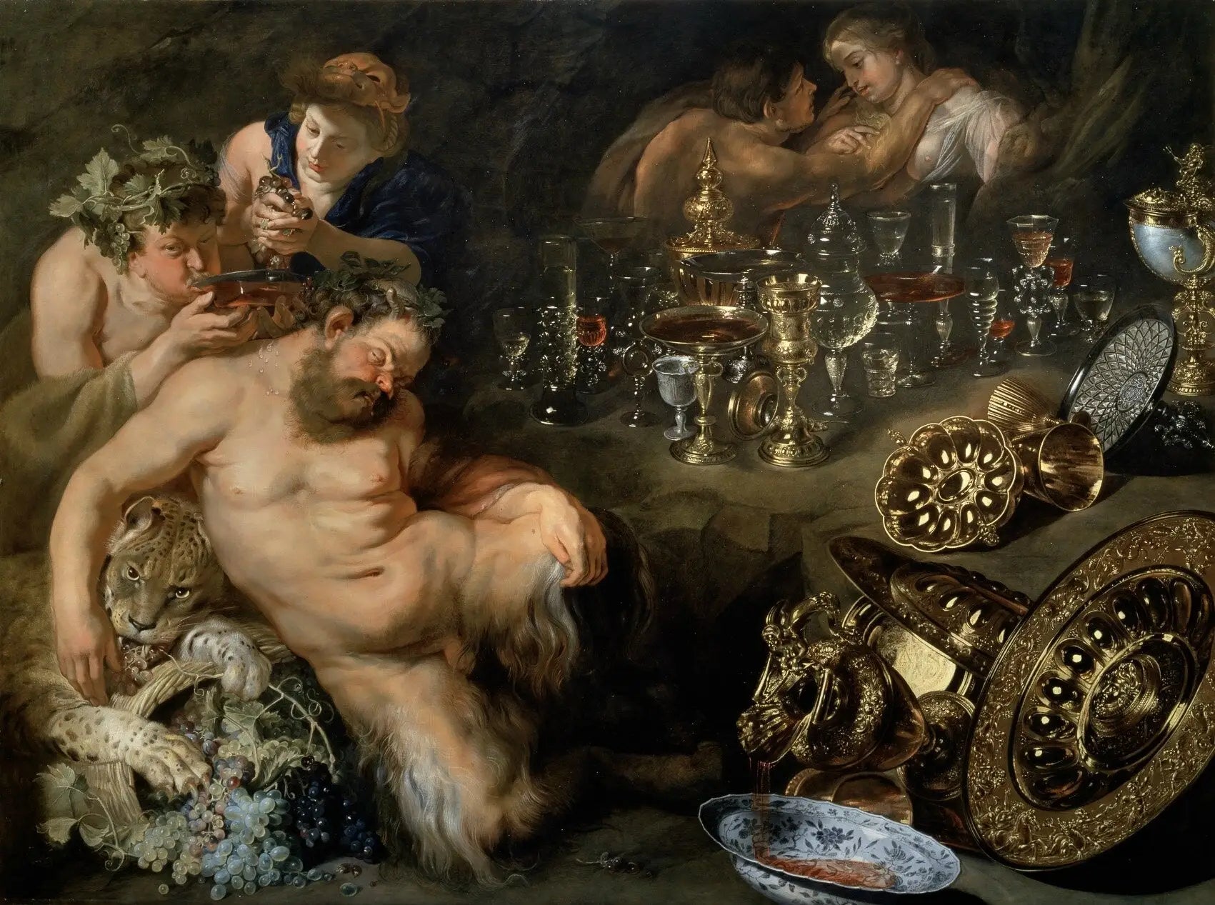 Le Satyre ivre - Peter Paul Rubens image 1 reproduction réalisée par Alpha Reproduction