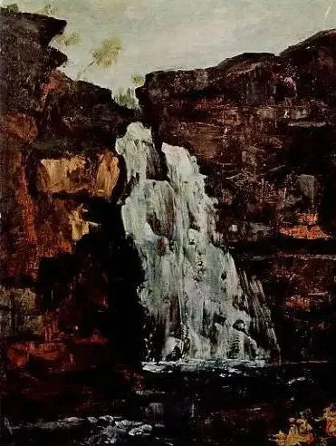 Der Saut-du-Doubs - Gustave Courbet