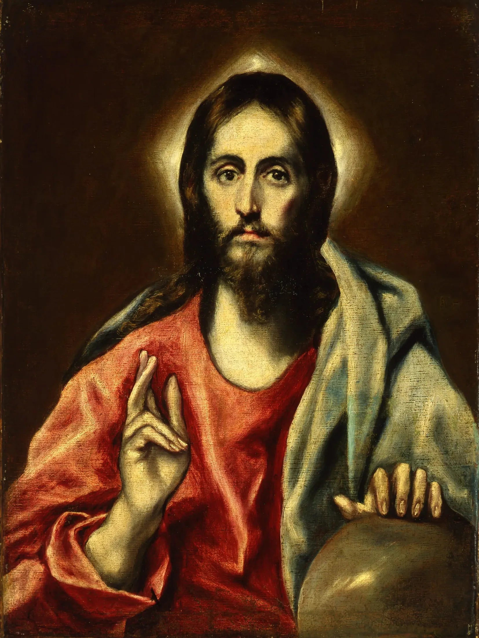 Le Sauveur - El Greco image 1 reproduction artisanale de tableau