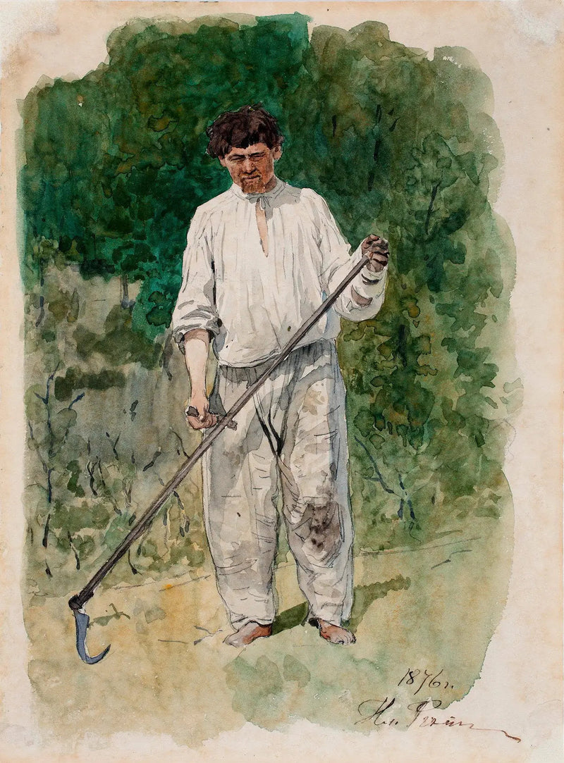 Der Sensenmann - Ilya Repin