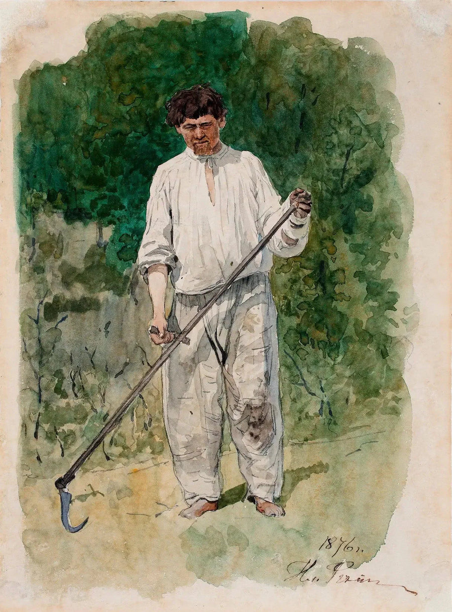 Der Sensenmann - Ilya Repin