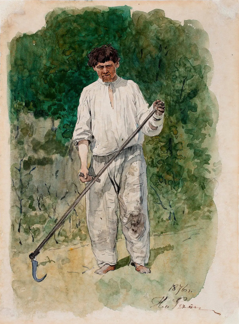 Der Sensenmann - Ilya Repin