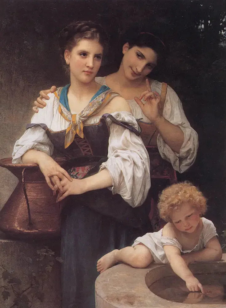 Das Geheimnis - Bouguereau