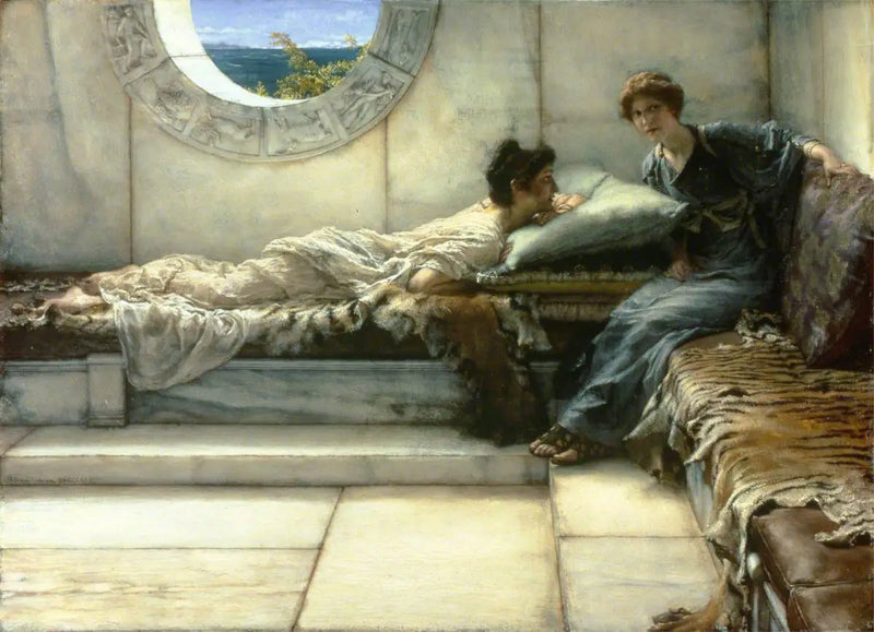 Das Geheimnis - Lawrence Alma-Tadema