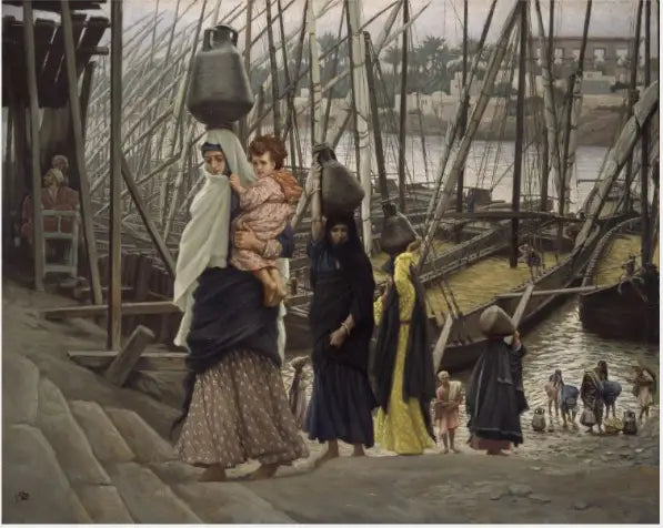 Der Aufenthalt in Ägypten - James Tissot
