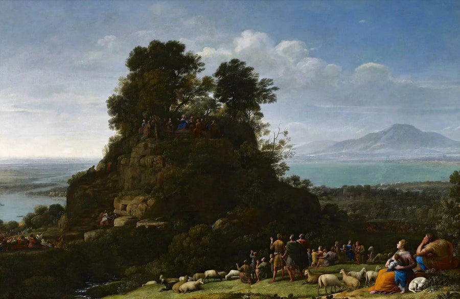 Die Bergpredigt - Claude Lorrain
