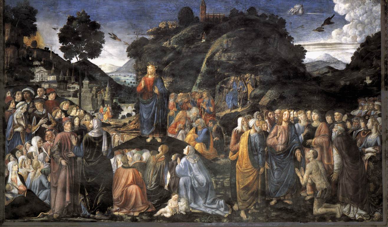 Le Sermont sur la montagne - Cosimo Rosselli - Alpha Reproduction