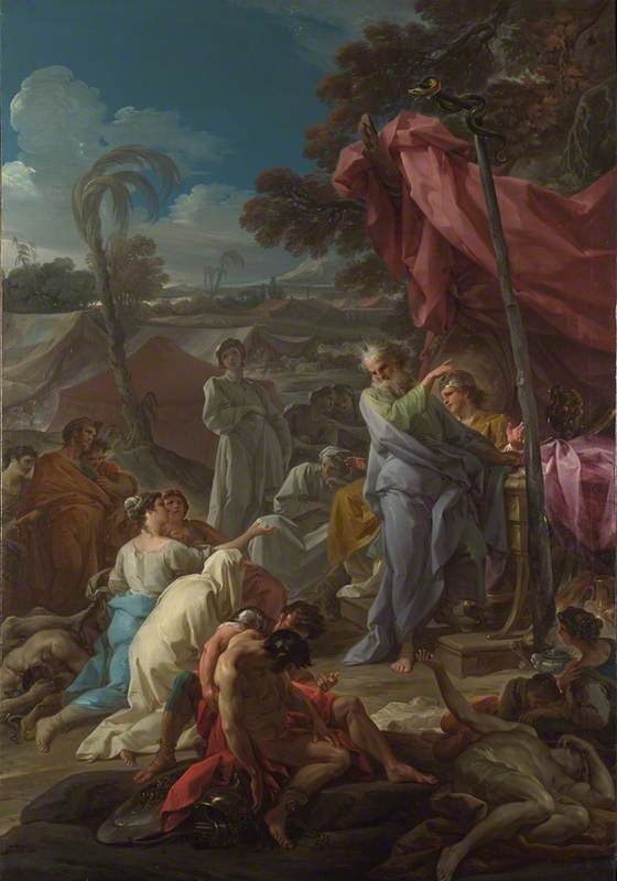 Der bronzene Schlange - Corrado Giaquinto