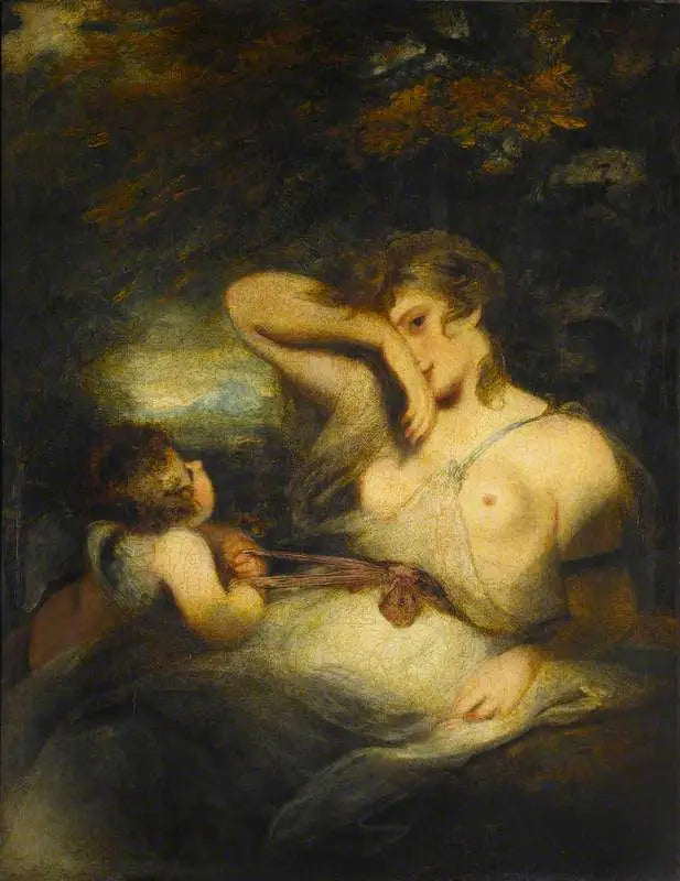 Die Schlange im Gras (Die Liebe befreit die Schönheitszone) - Joshua Reynolds
