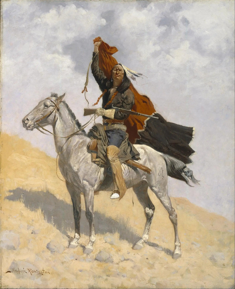 Das Signal der Decke - Frederic Remington
