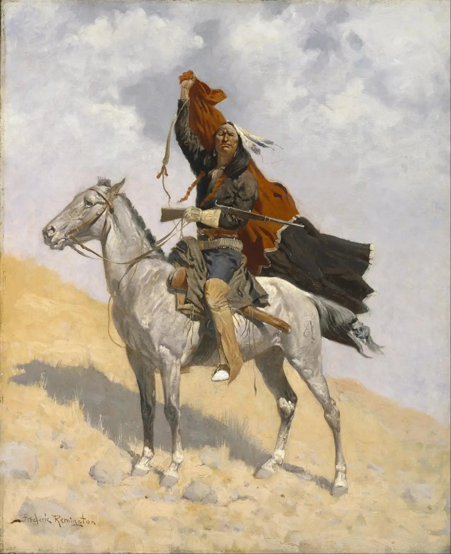 Das Signal der Decke - Frederic Remington