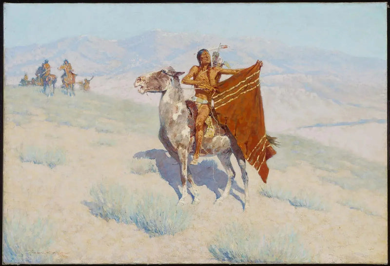 Das Signal der Decke - Frederic Remington