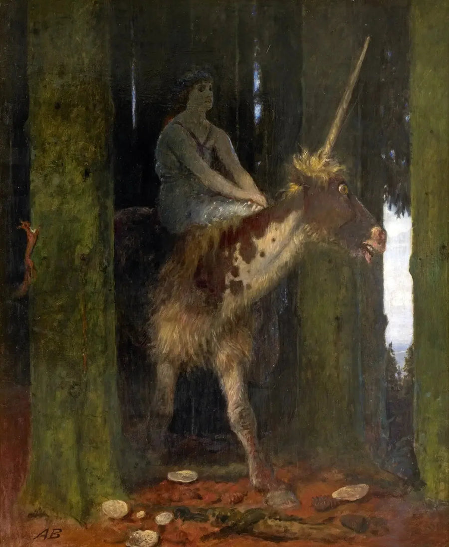 Das Schweigen des Waldes - Arnold Böcklin