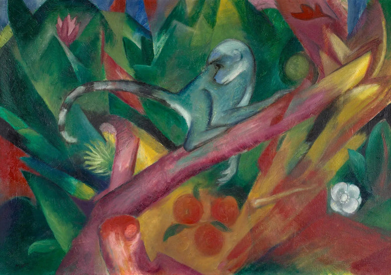 Der Affe - Franz Marc