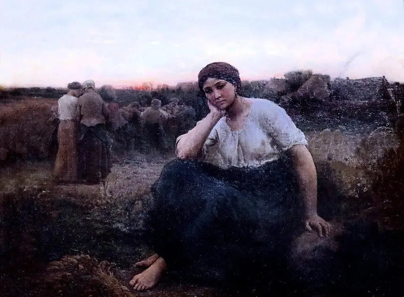 Der Abend - Jules Breton