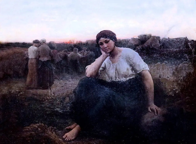 Der Abend - Jules Breton