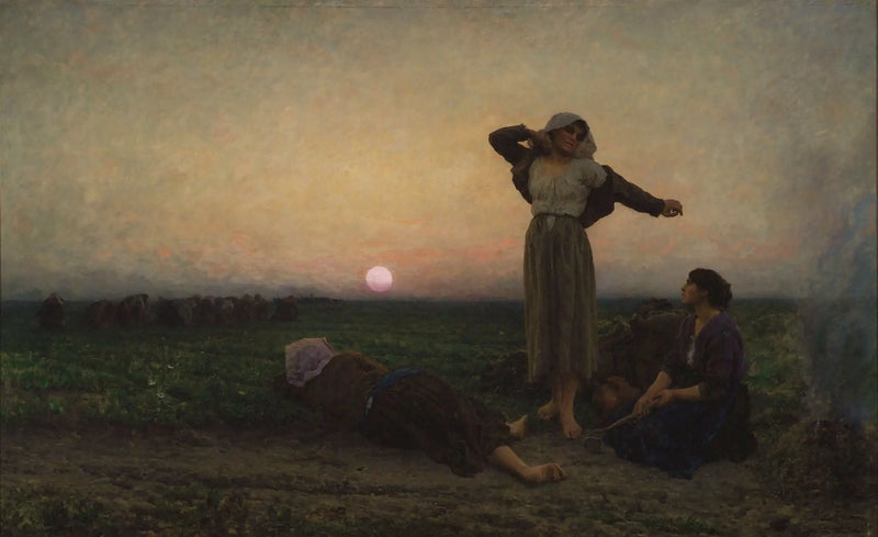 Der Abend - Jules Breton