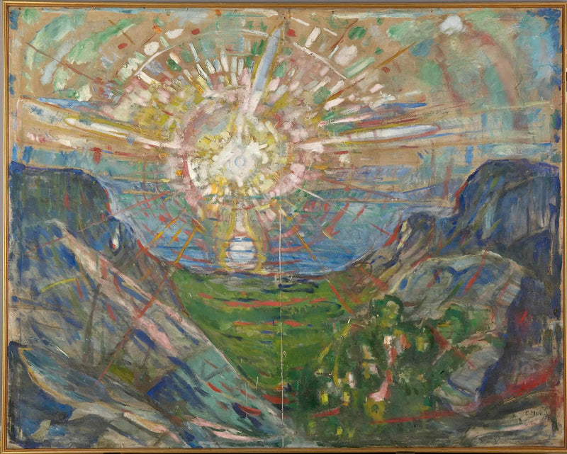 Die Sonne - Edvard Munch
