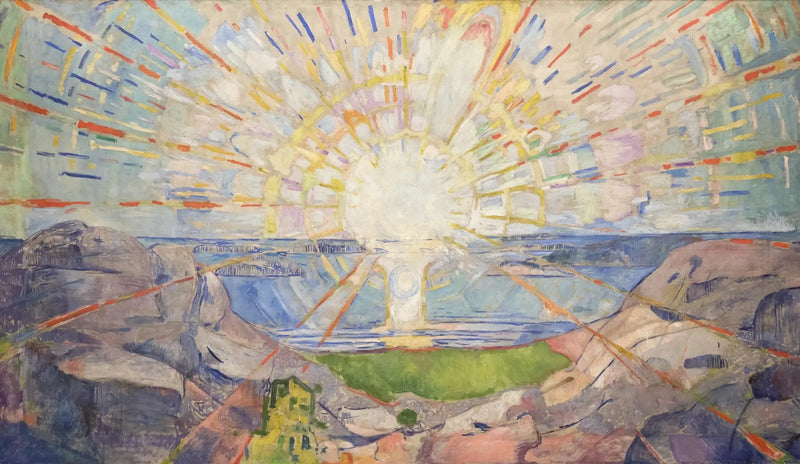 Die Sonne - Edvard Munch