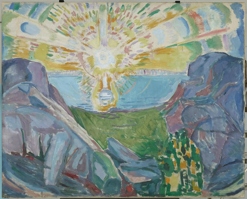 Die Sonne - Edvard Munch