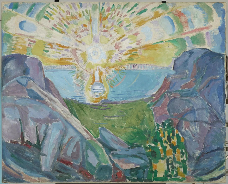 Die Sonne - Edvard Munch