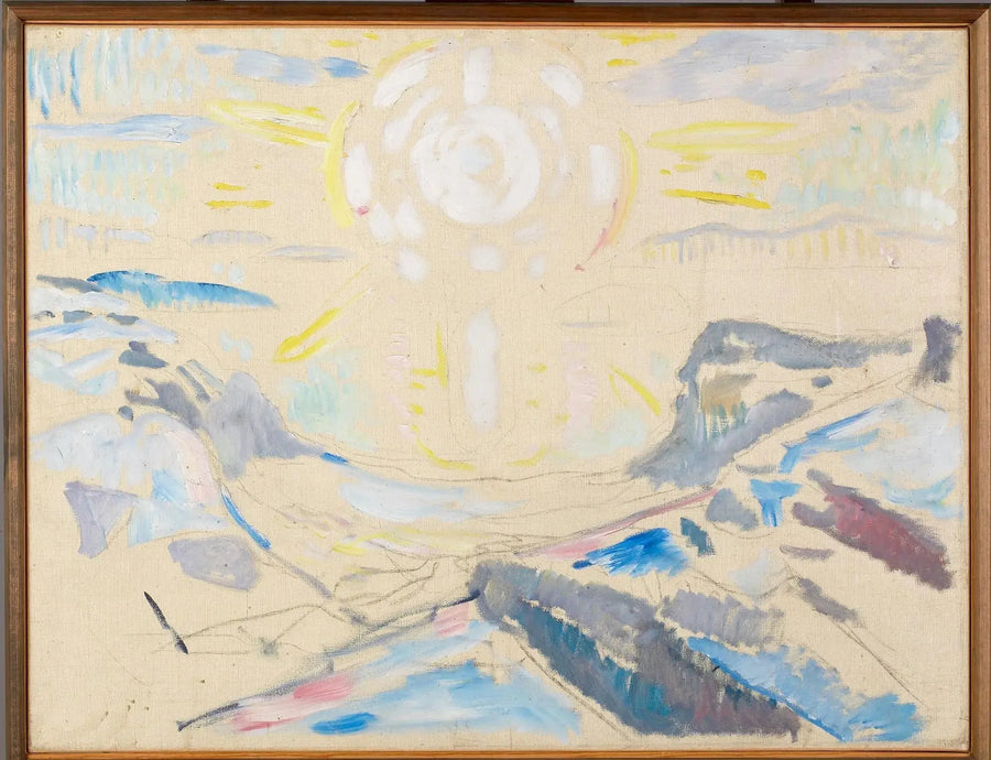 Die Sonne - Edvard Munch