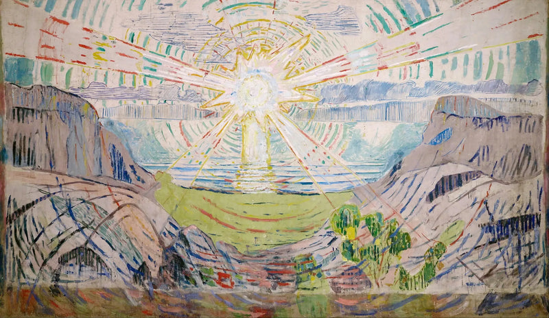 Die Sonne - Edvard Munch