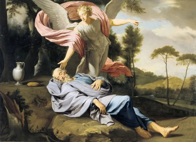 Elie’s Schlaf - Louis Jean François Lagrenée