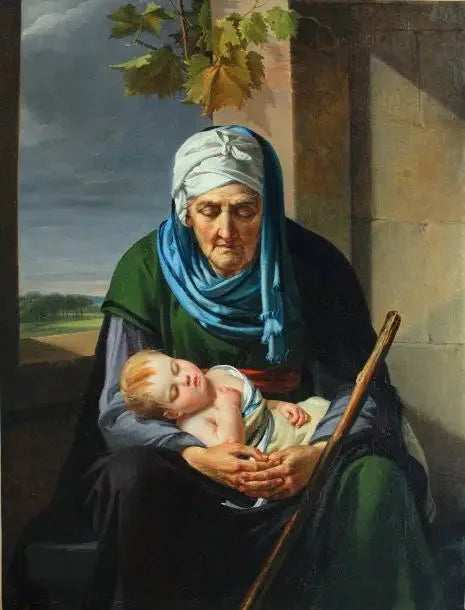 Der Schlaf der Kindheit und der des Alters - Marie-Guillemine Benoist
