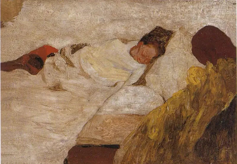 Der Schlaf von Madame Vuillard - Édouard Vuillard