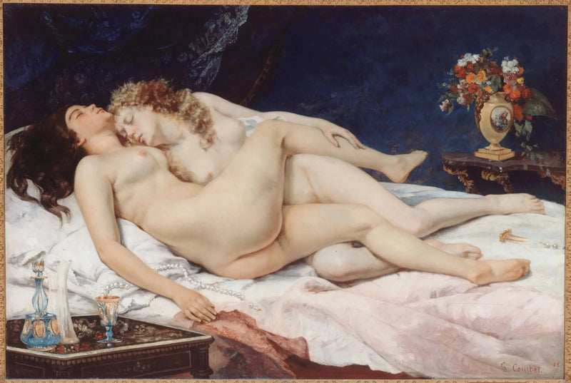Der Schlaf - Gustave Courbet