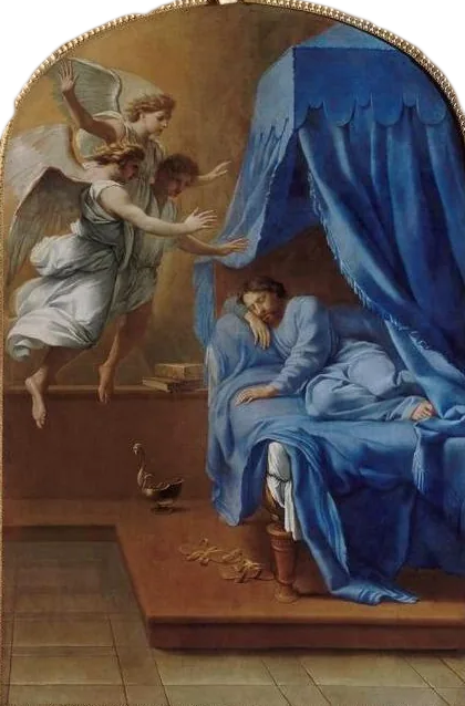 Der Traum des heiligen Bruno - Eustache Le Sueur