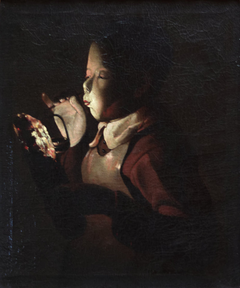 Der Lampenblasende - Georges de La Tour