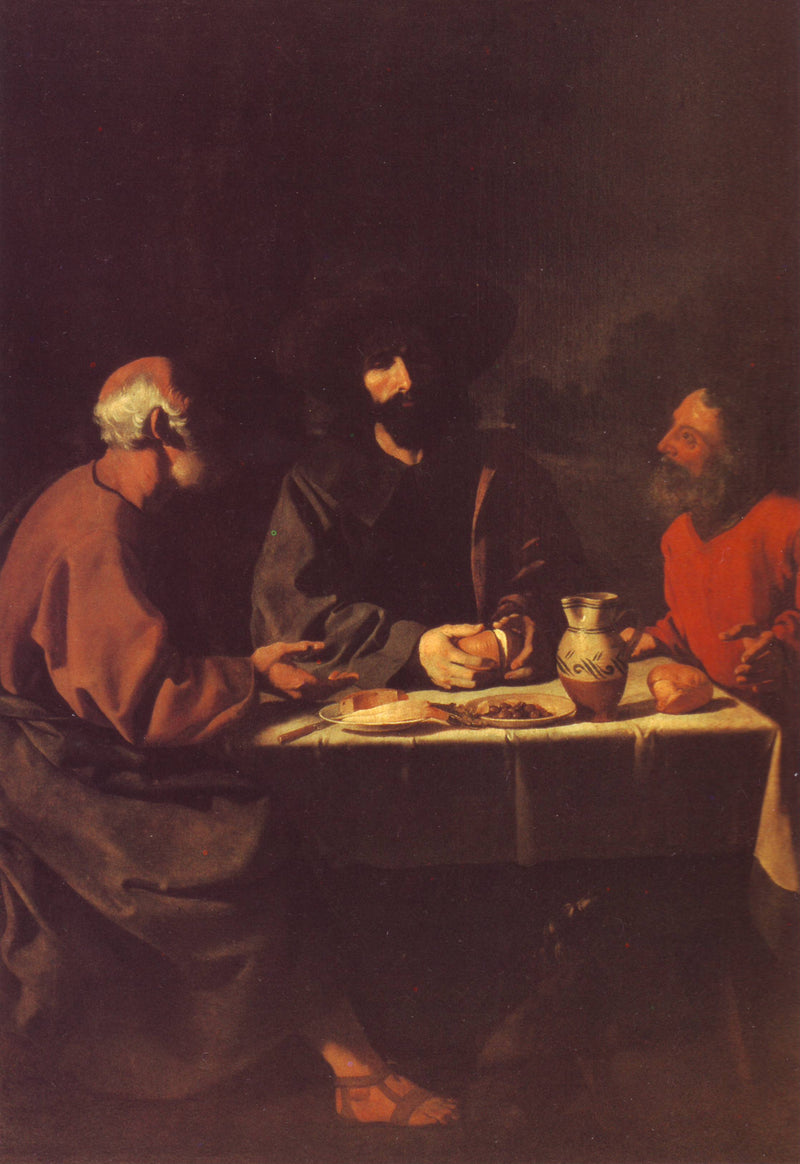 Das Abendessen bei Emmaüs - Francisco de Zurbarán
