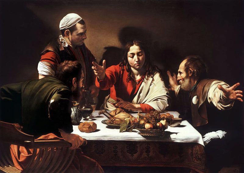 Das Abendmahl in Emmaus - Caravaggio