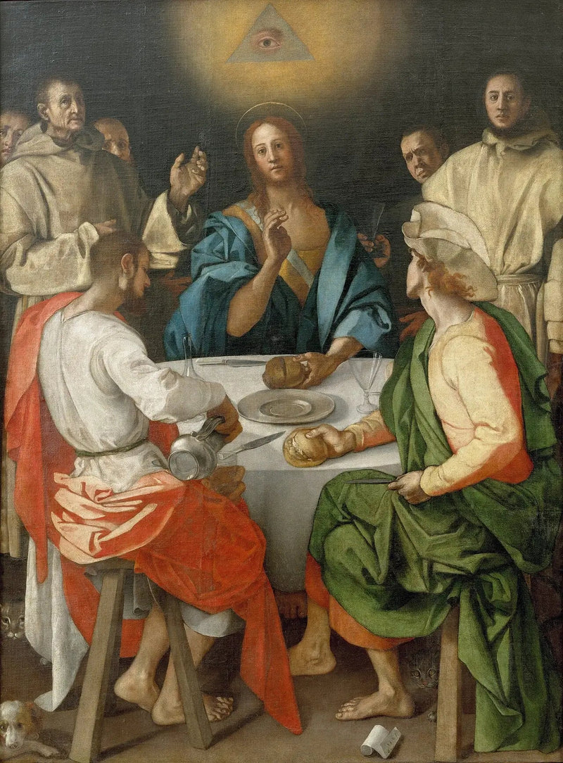Das Abendessen bei Emmaüs - Pontormo