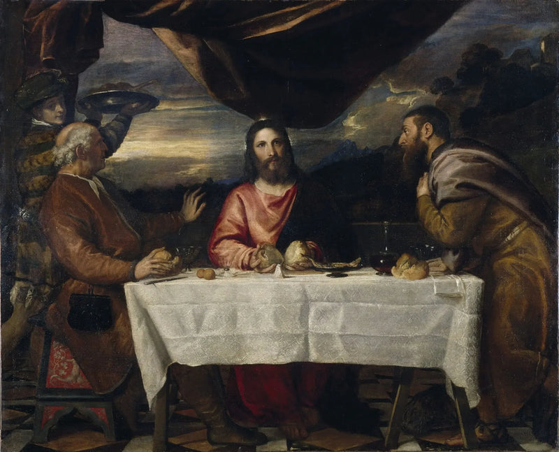 Das Abendessen bei Emmaus - Titian