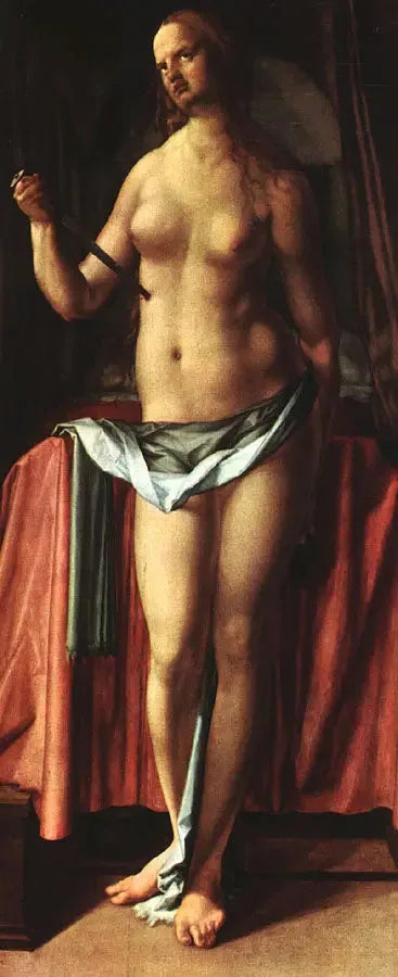 Der Suizid der Lucretia - Albrecht Dürer
