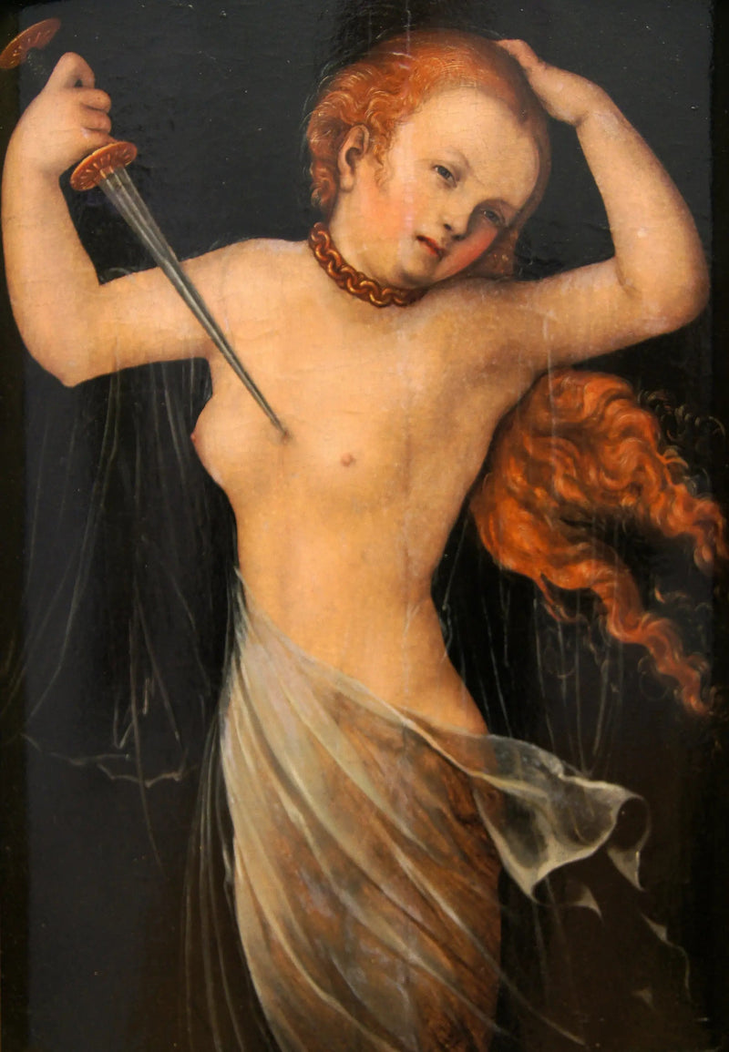 Der Selbstmord von Lucretia - Lucas Cranach der Ältere