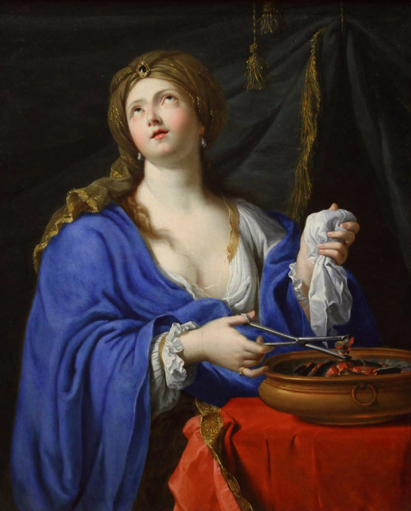 Der Selbstmord der Porcia - Pierre Mignard