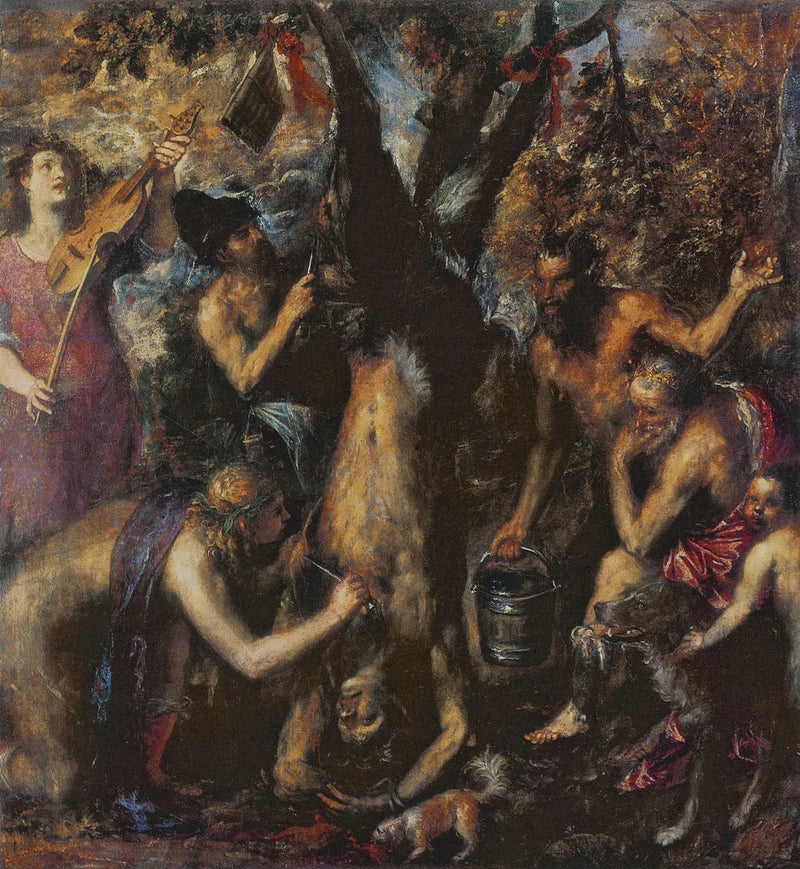 Marsyas' Qual - Titian