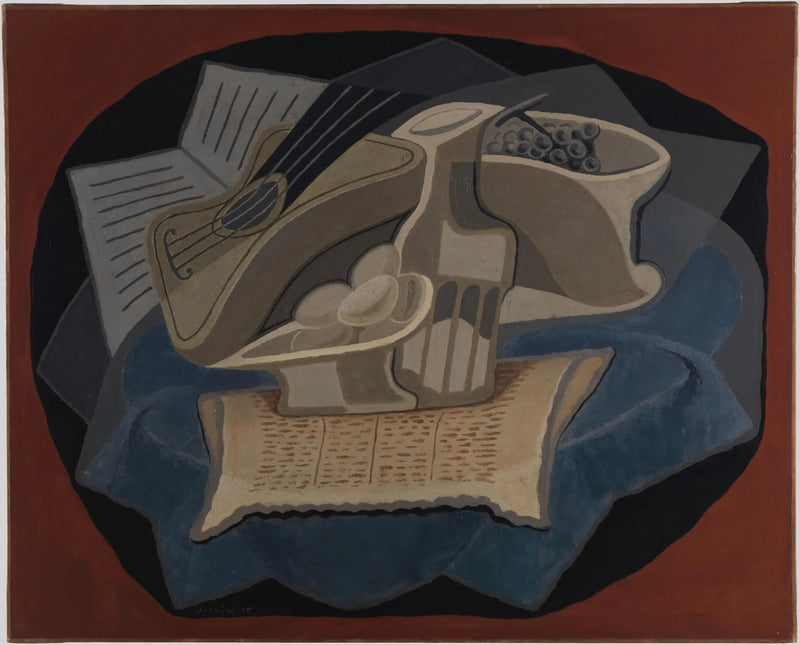 Der blaue Teppich - Juan Gris
