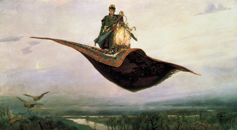 Der fliegende Teppich - Viktor Vasnetsov