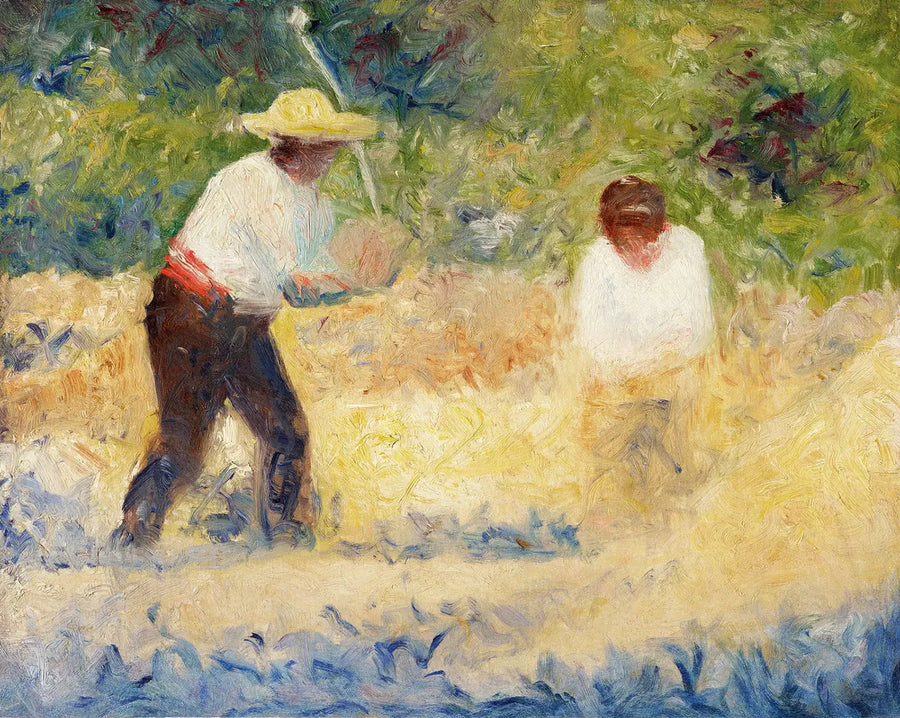 Der Steinhaufen - Georges Seurat